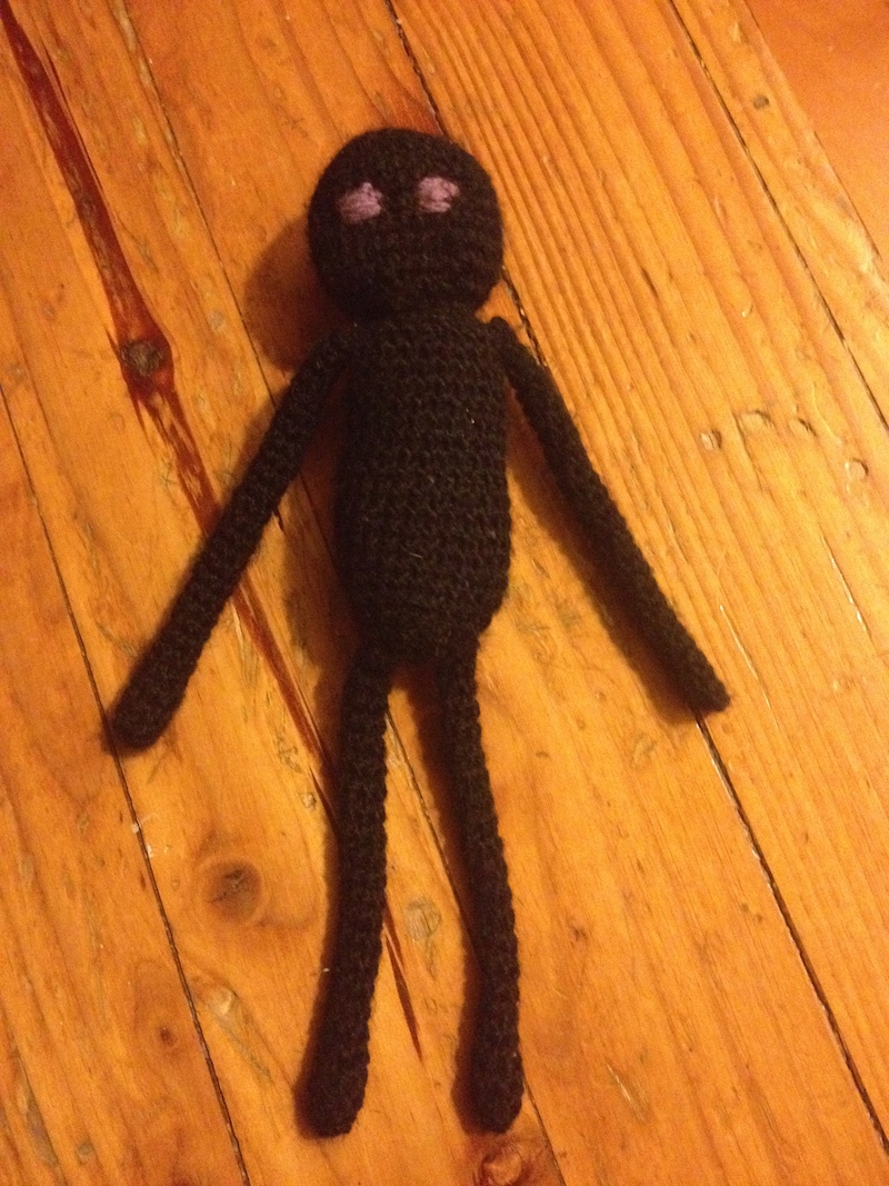 Crochet Enderman