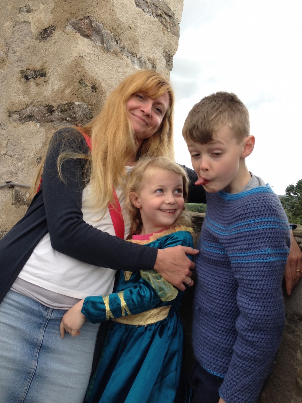 Mediaeval battles at Drum Castle