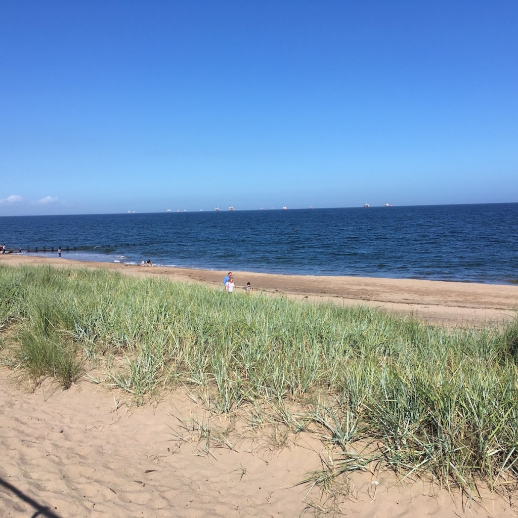 The beach in Aberdeen