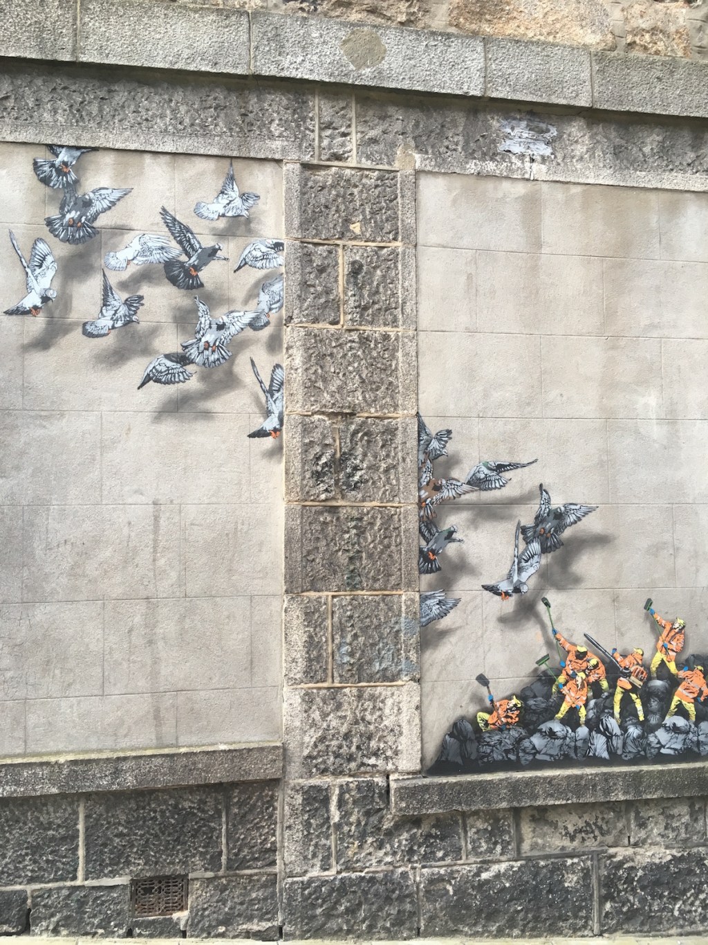 Street art Aberdeen