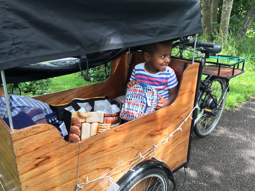 Hot weather and visits from family and friends