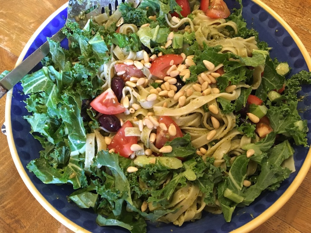 An easy vegan meal, shed painting, and slim&nbsp;pickings