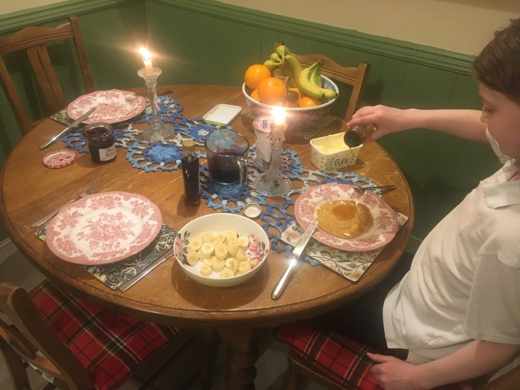 Sometimes we need pancakes for&nbsp;dinner