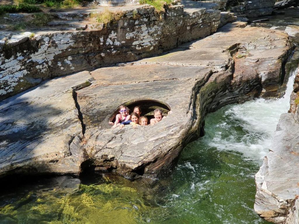 Swimming at the Linn of Dee and Linn of&nbsp;Quoich