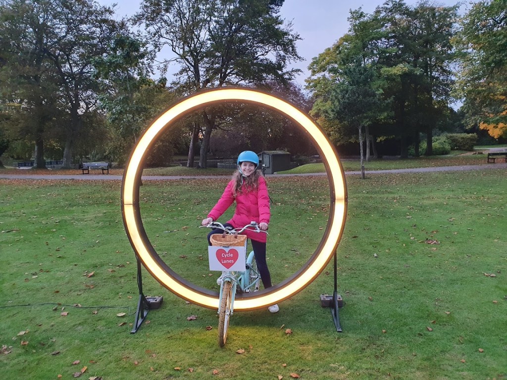 Banned from the photo for my views on helmets