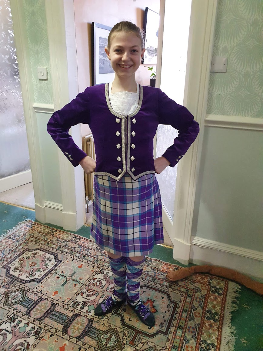 The highland dance exam, some crochet, and groat&nbsp;oats
