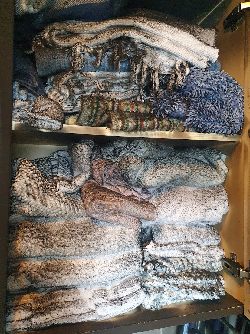 The day after the&nbsp;fire