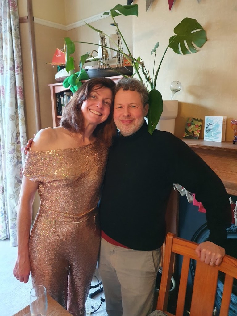 Rachel and Ben smiling 