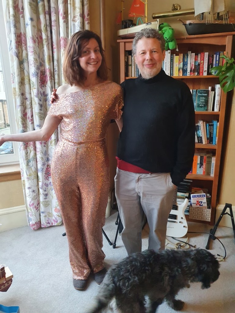 Another photo of Rachel and Ben 