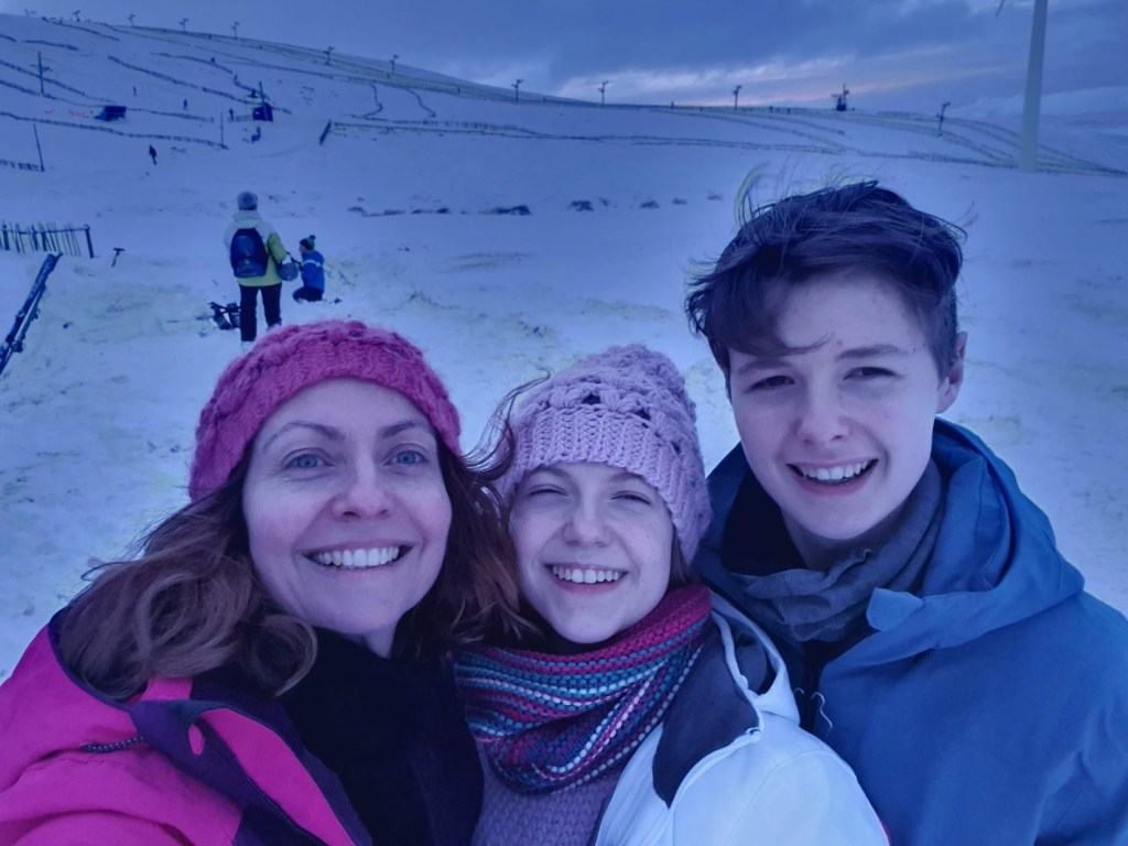 Selfie of the three of us