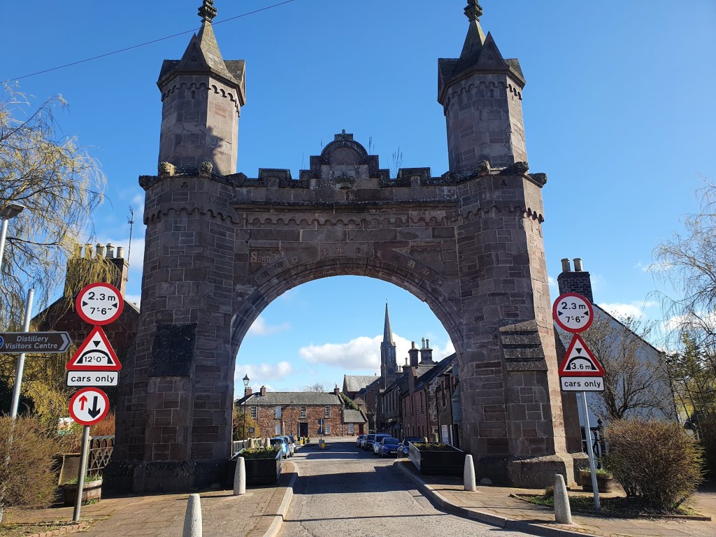 Archway into Fettercairn