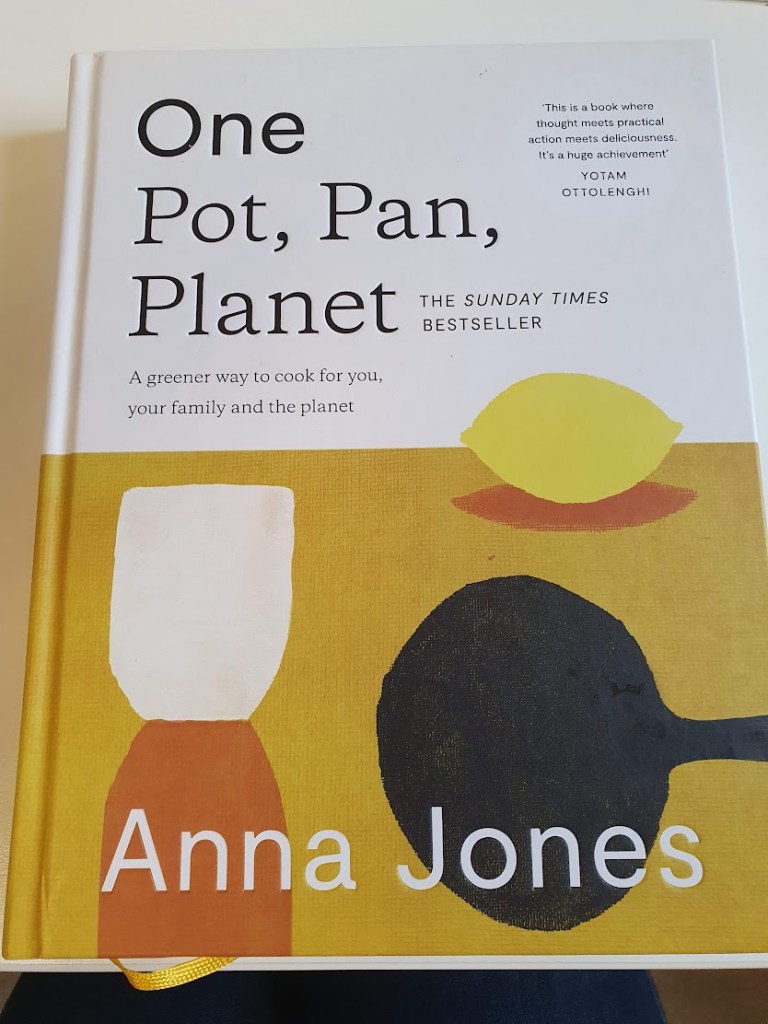 The front cover of One Pot, Pan, Planet by Anna Jones