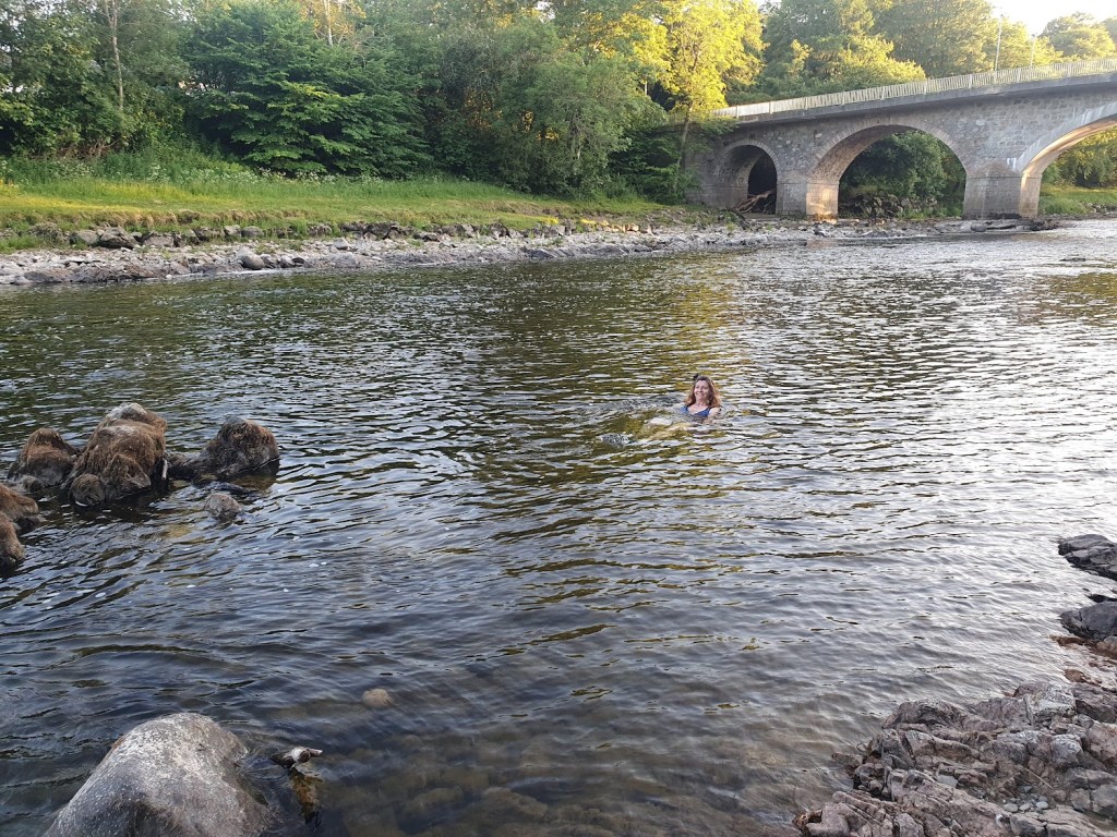 Swimming in the Dee