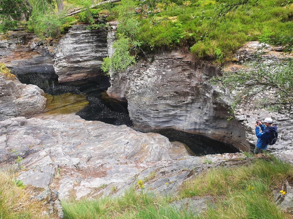 The gorge at the Linn of Dee