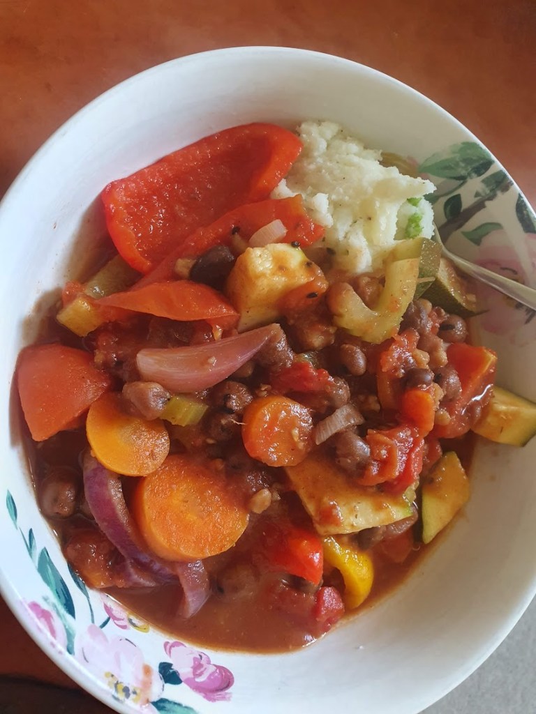 Home-made baked beans