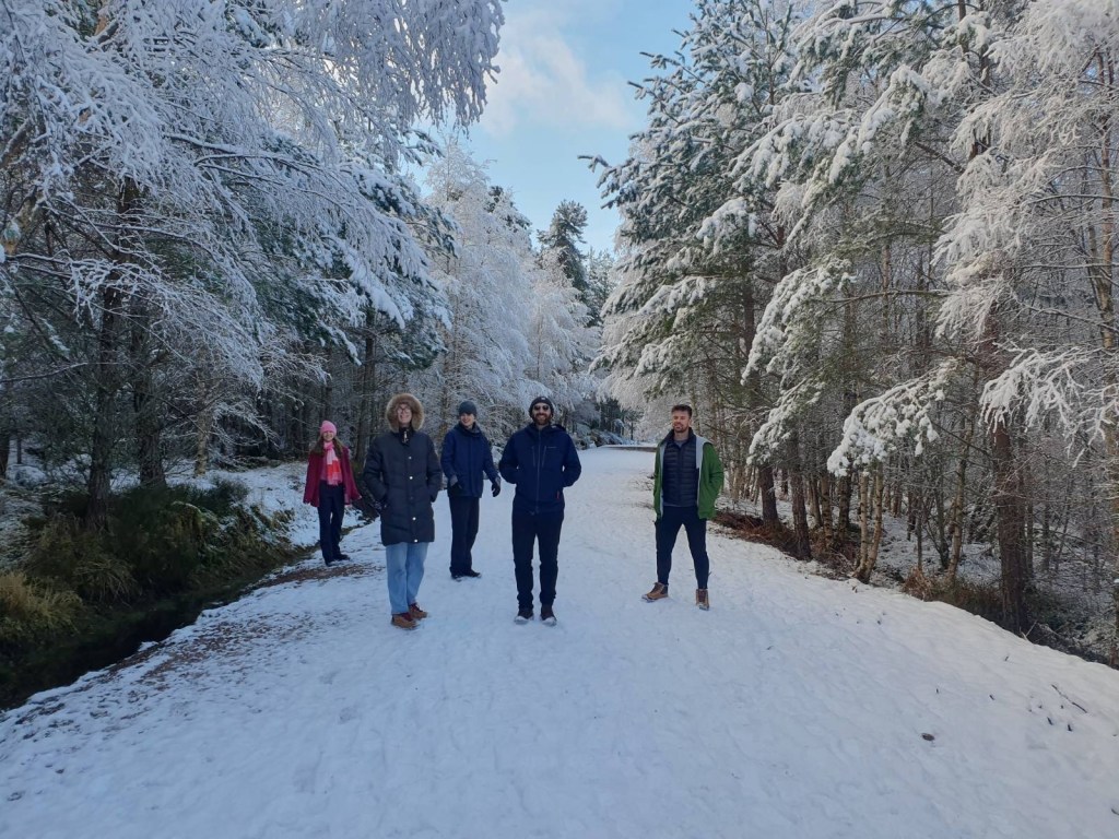 Loch Morlich in the&nbsp;snow