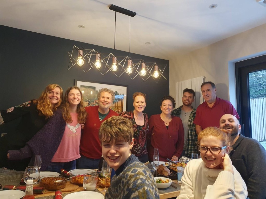 Lots of people at lunch - Rachel, Elizabeth, Ben, Cara, Paddy, Patrick, Bob, Scott, Caroline, Daniel