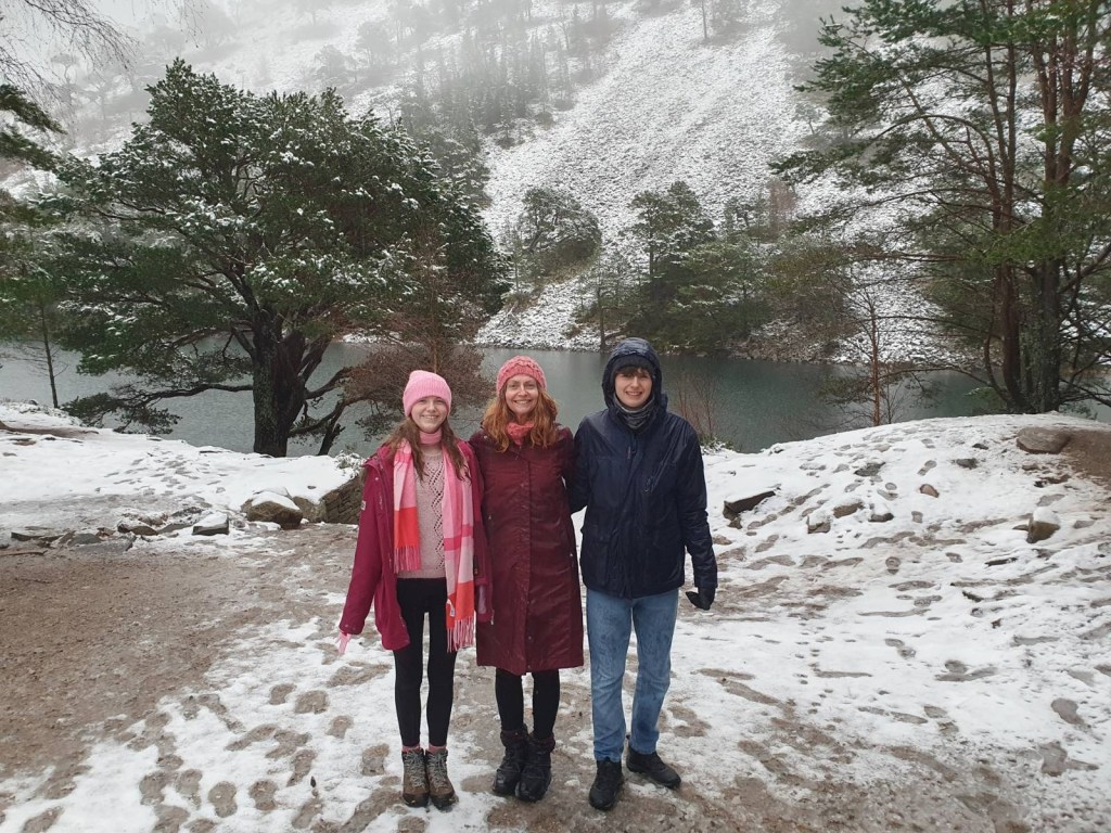 The Green Loch in&nbsp;snow