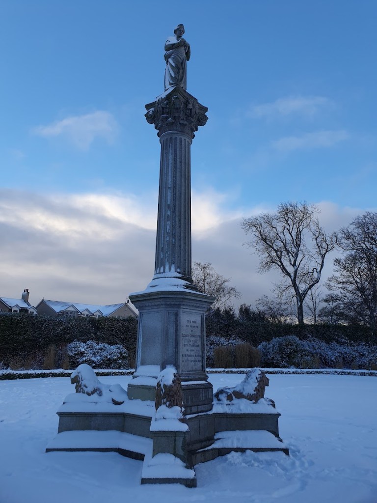 Hygeia monument, Duthie Park