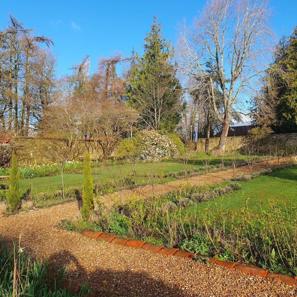 Kitchen garden at Rufflets.