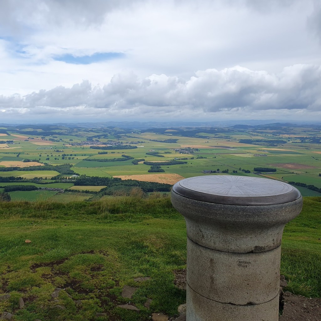 Views from the top of East Lomond Hill.