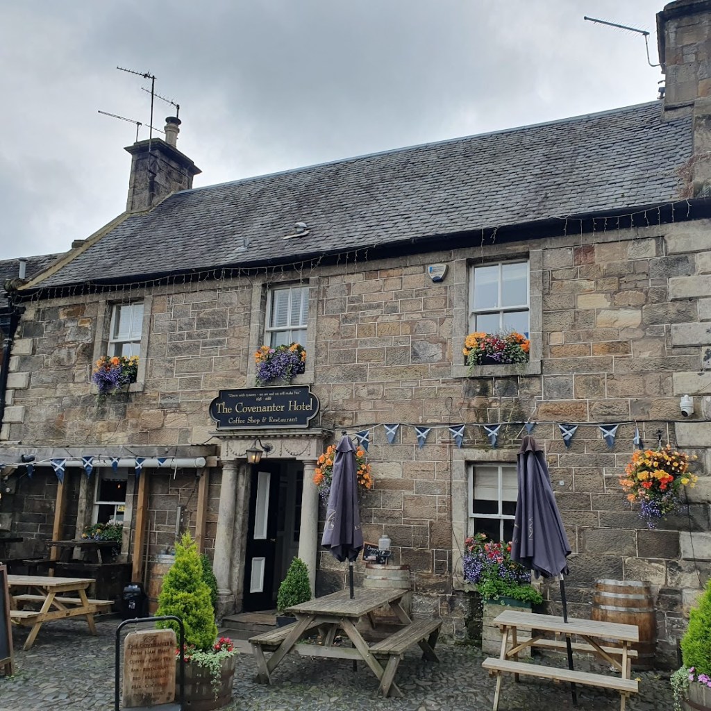 The Covenanter Hotel from the front.