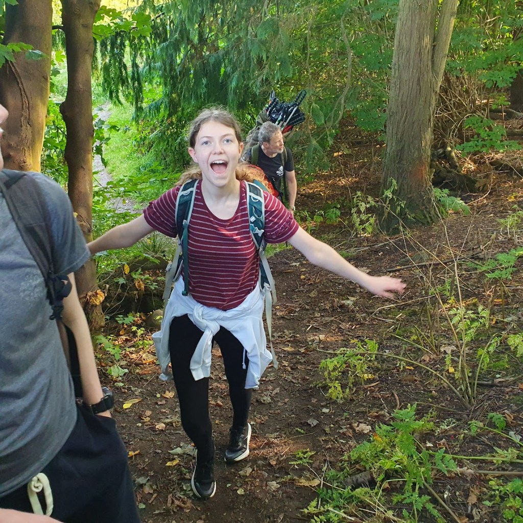 Finished litter picking and heading home.