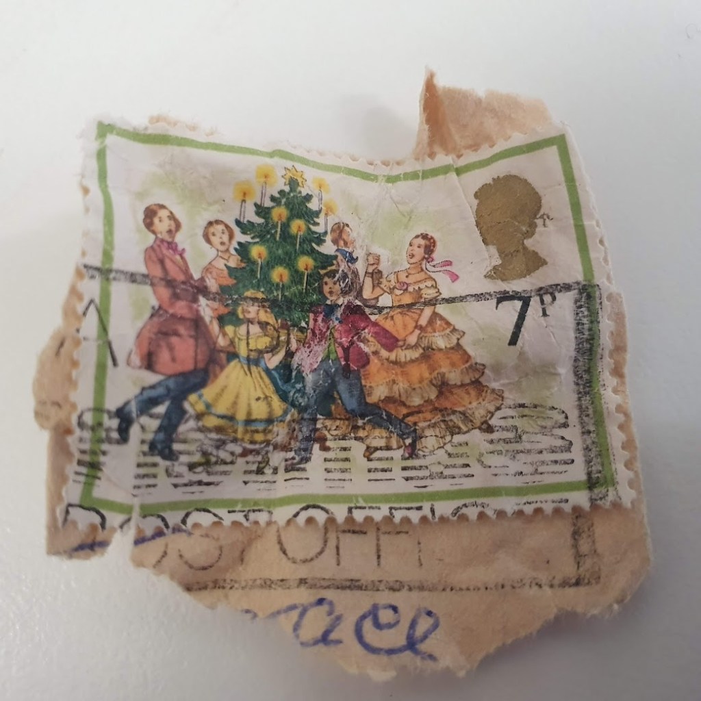 7p Christmas stamp from 1978.