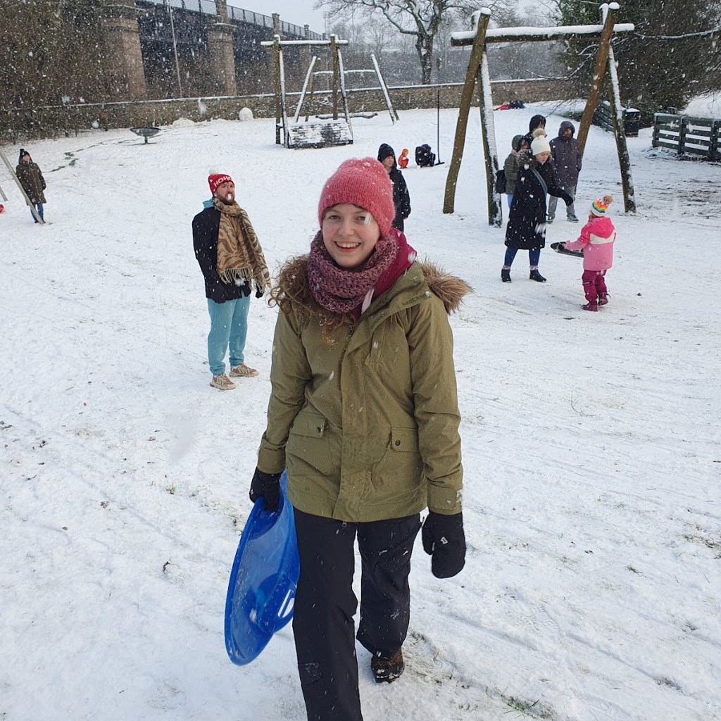 Sledging at Duthie&nbsp;Park