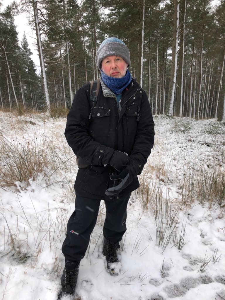 Ben looking miserable.