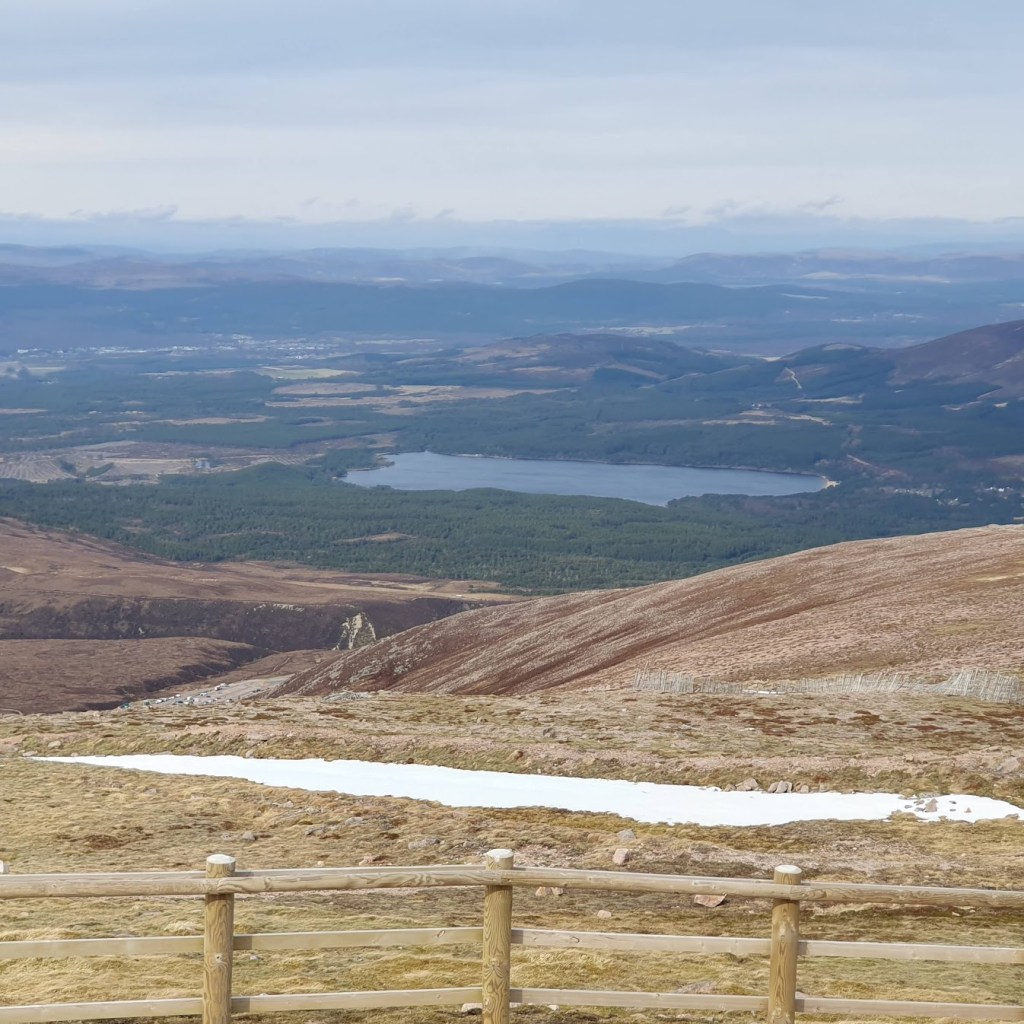 Loch Morlich in the distance