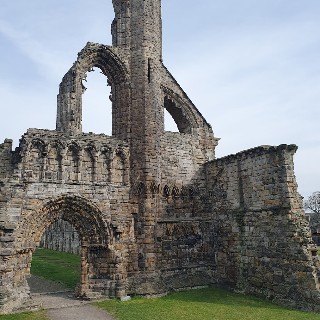 Cathedral ruin in St Andrews.