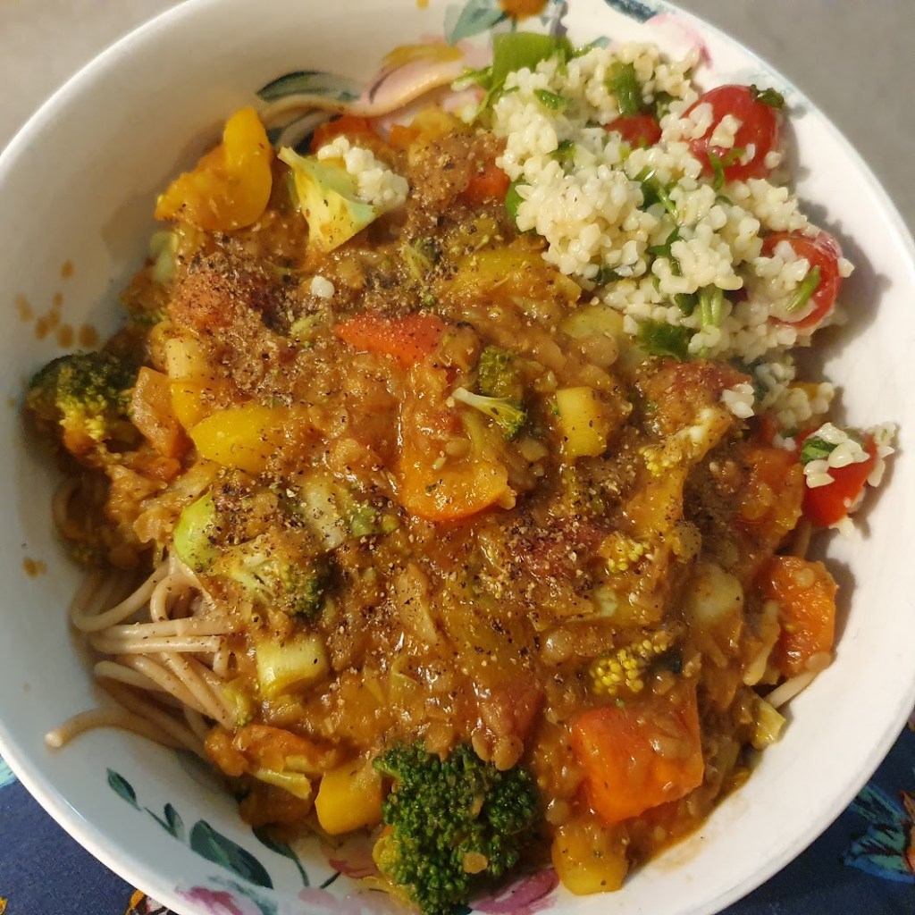 Dinner last night and earlier in the&nbsp;week