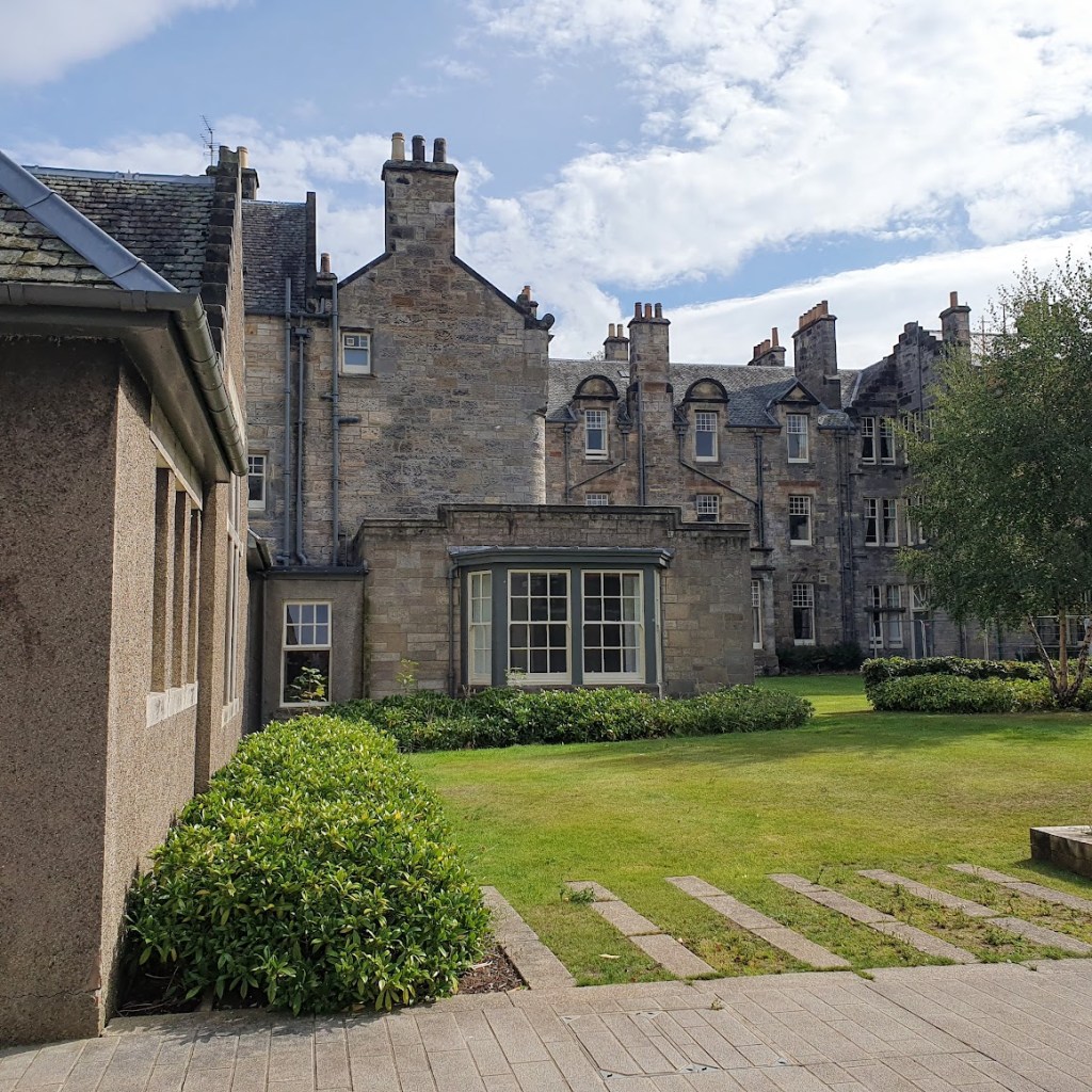 University Halls from the back.