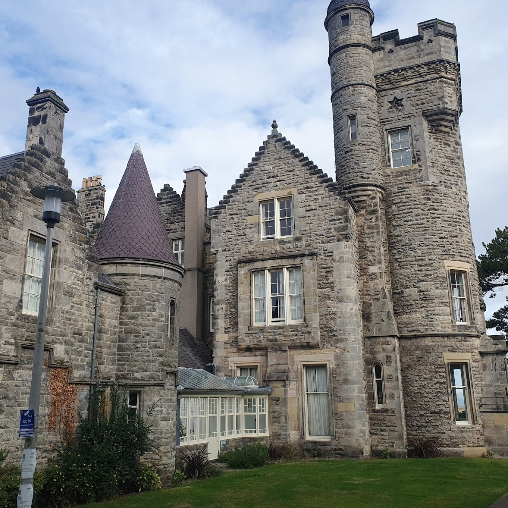 The old wing at University Halls.