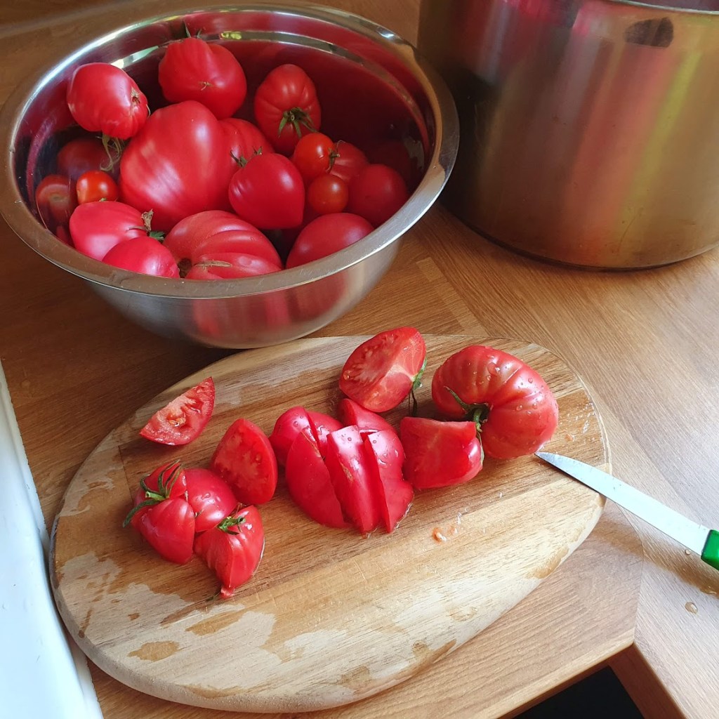 Tomatoes from my greenhouse