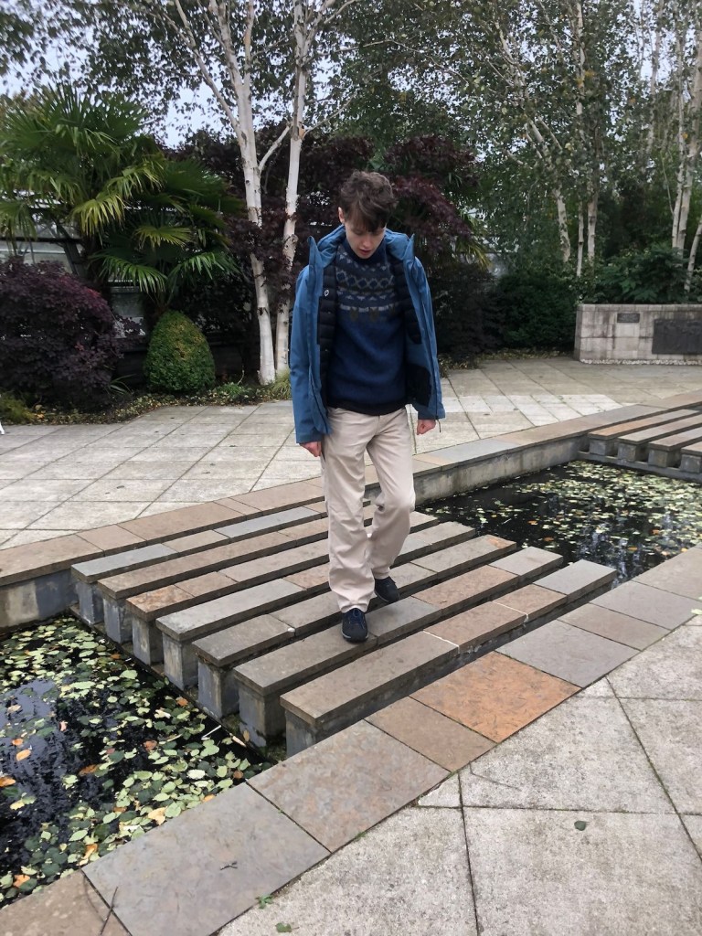 Daniel in the winter gardens