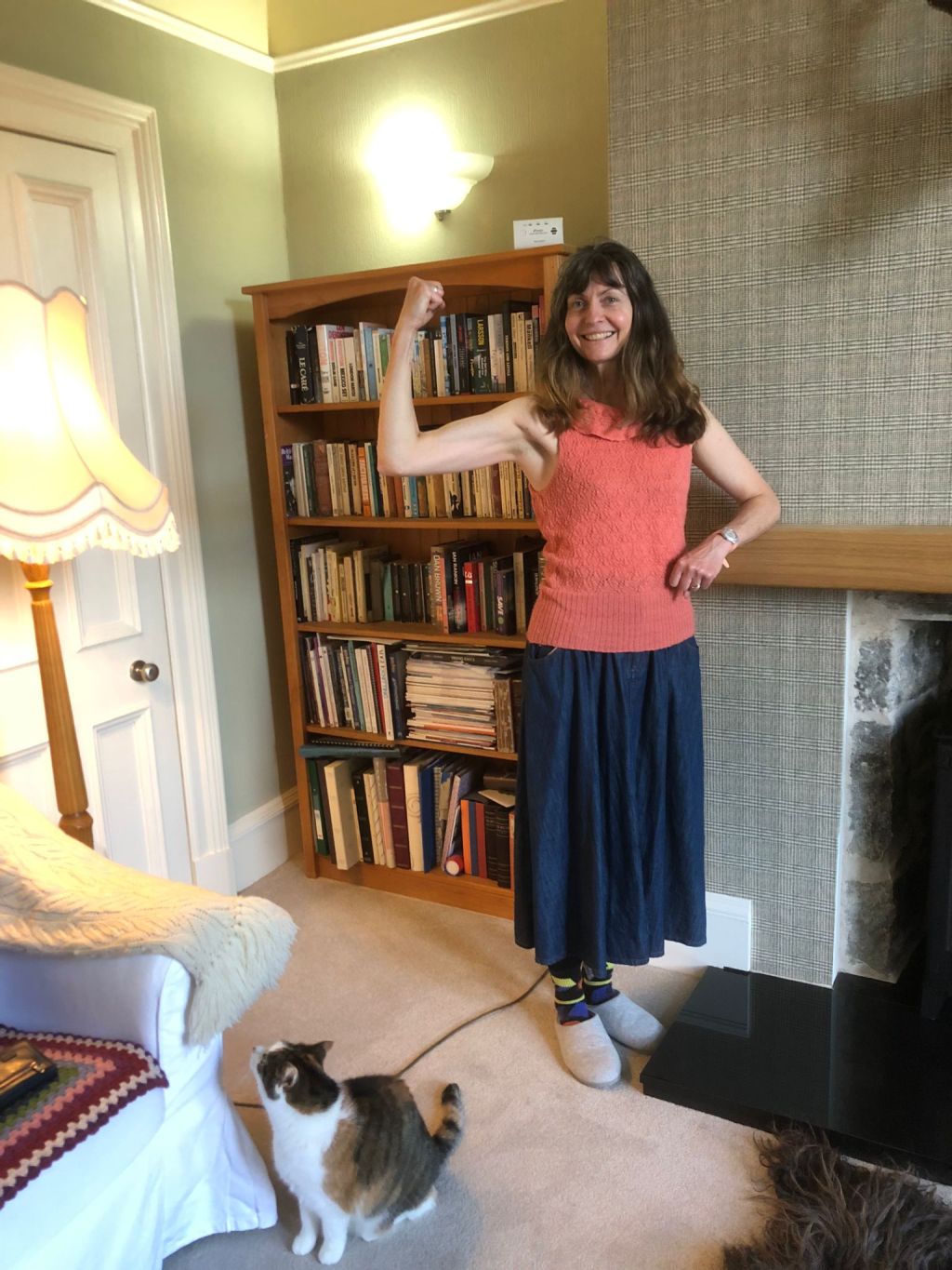 A new fireplace, Ben’s birthday and home-grown&nbsp;produce