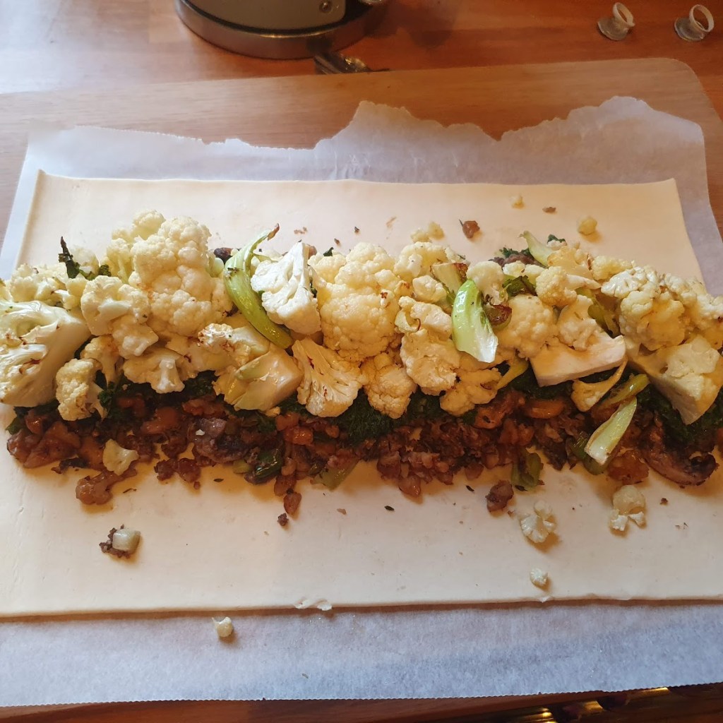 Then cauliflower last