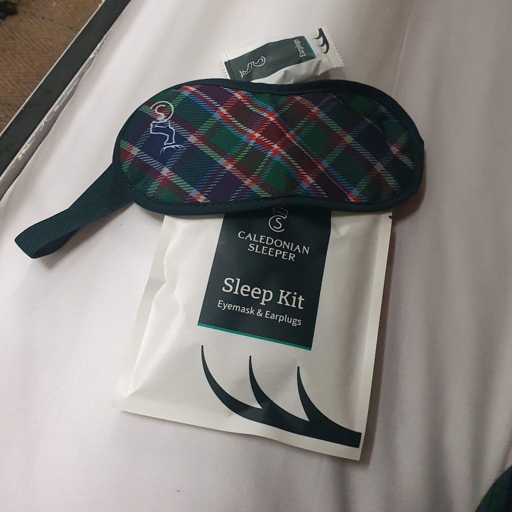 Eye mask and sleep kit