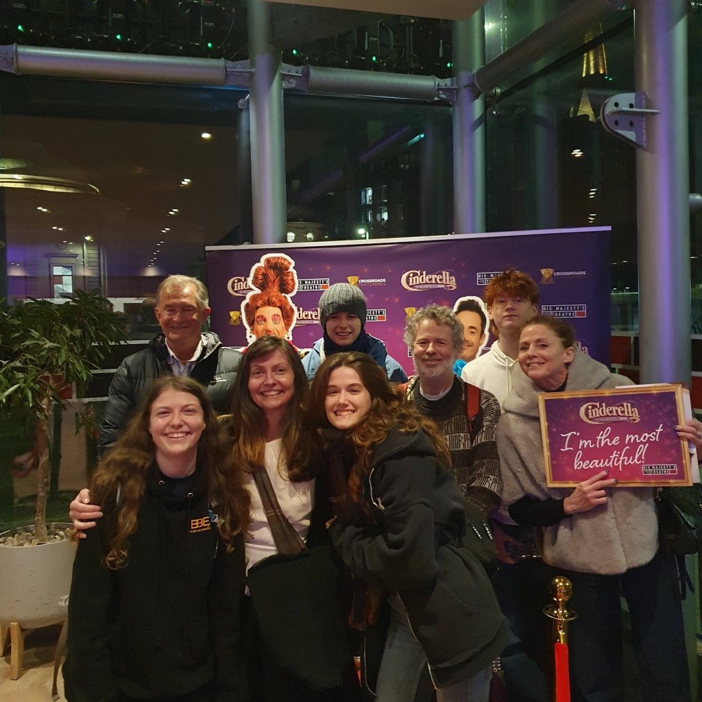 A photo of all of us after the pantomime