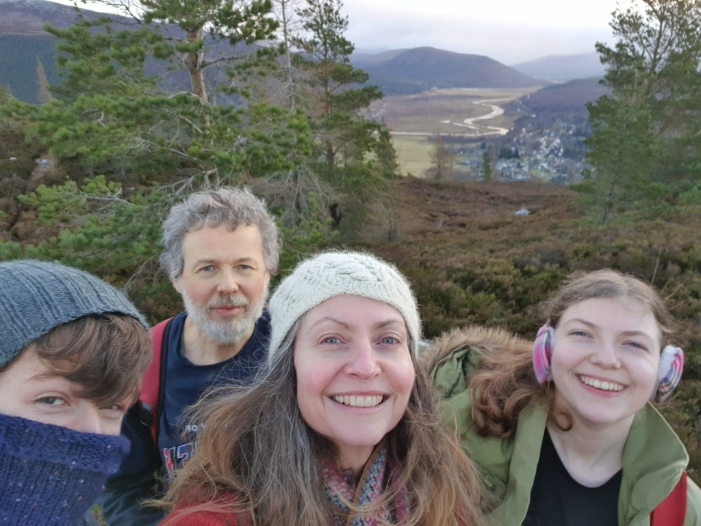 A selife of Daniel, Ben, Rachel and Eiizabeth