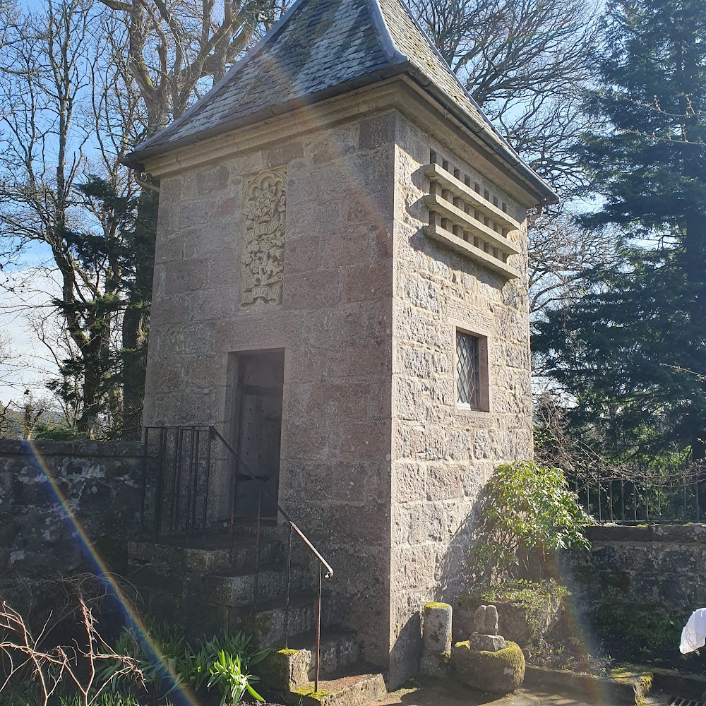 The castle garden dovecote.
