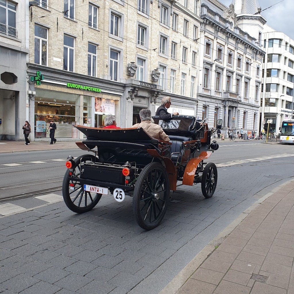 A carriage without a horse
