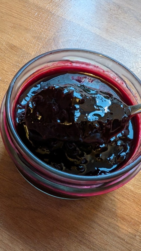 Blackcurrant jam