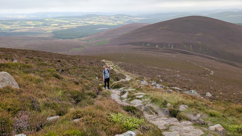 Another shot of Daniel walking up. Higher now.