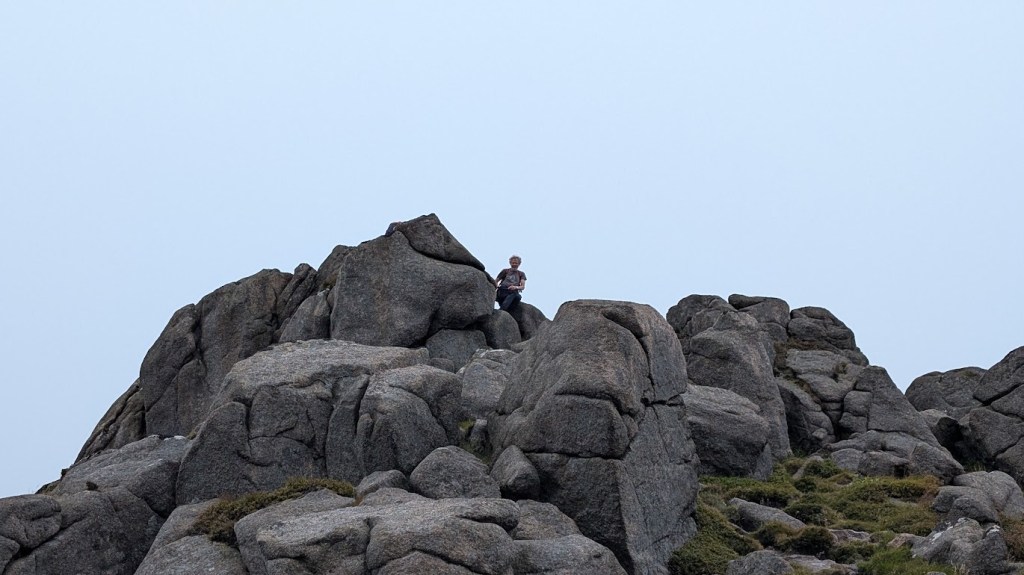 Ben on the rocks