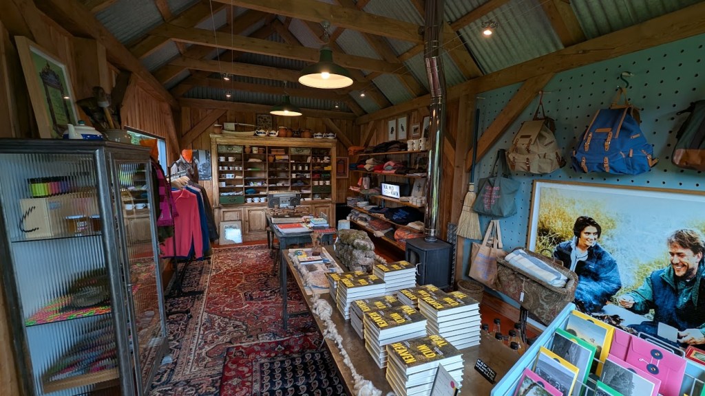 Internal view of Gladstone's store