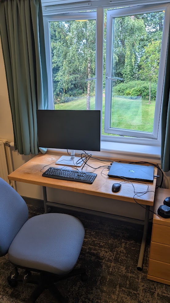 Daniel's desk