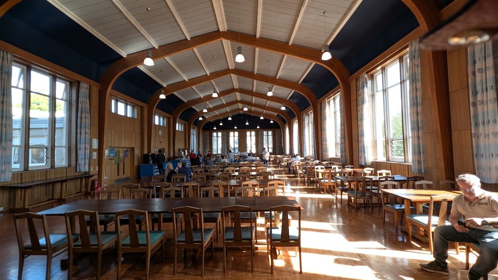 The dining hall